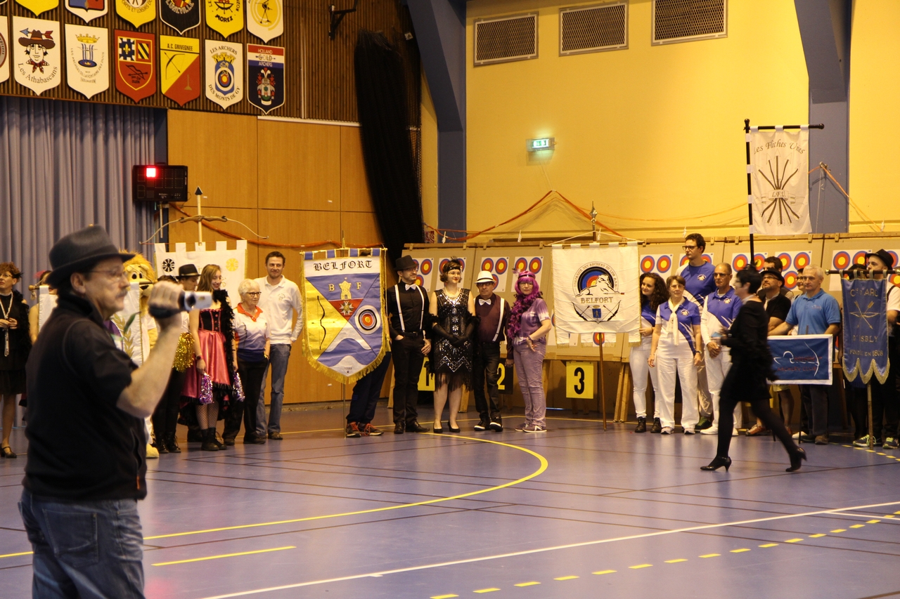 Les archers de la savoureuse au 24H internationales de Belfort 2017.